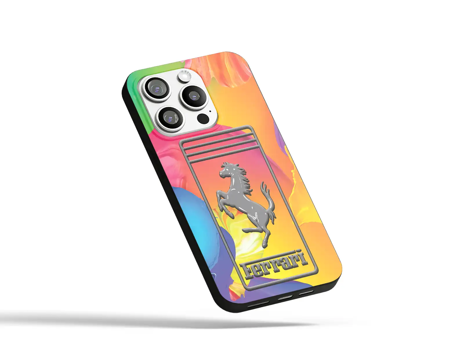Ferrari Coque Silicone Smartphone Sensation Moderne Pure